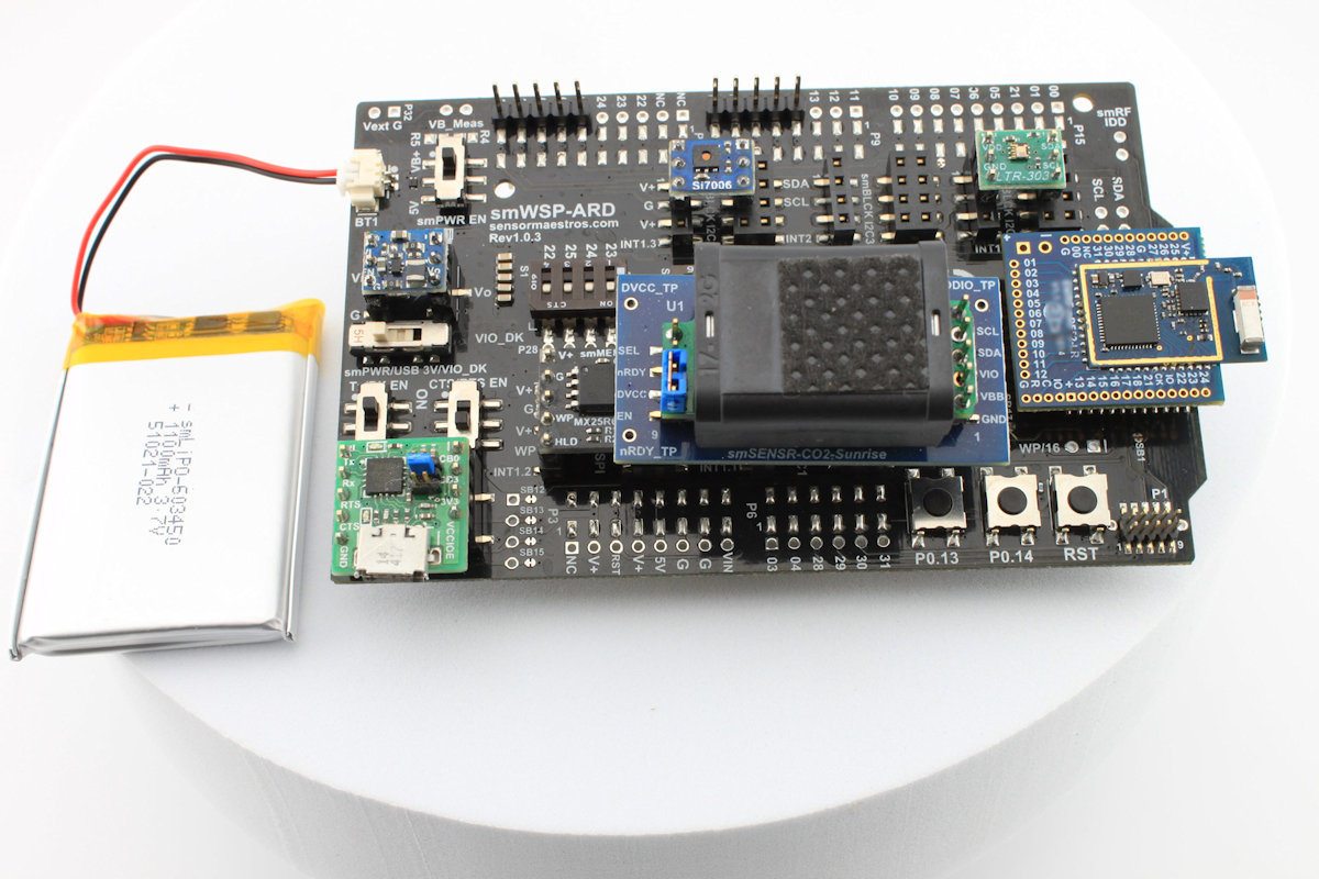 Sensor Maestros lanza smSENSR-LOGR, una plataforma de prototipado rápido para IoT y monitoreo de calidad del aire interior
