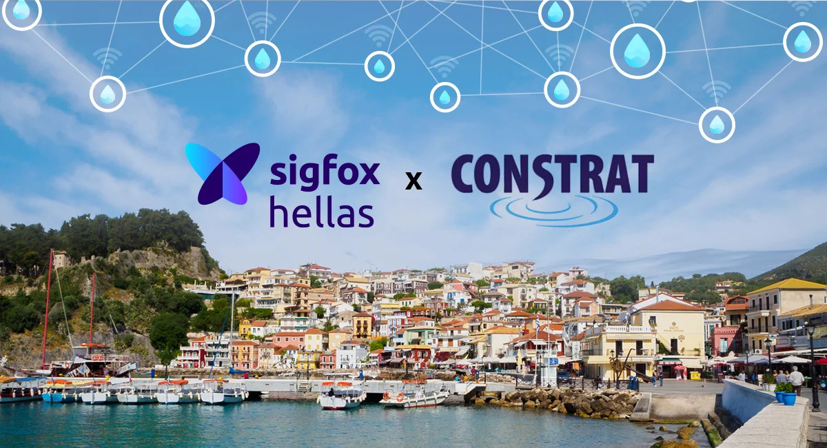 Constrat y Sigfox Hellas transformarán la medición del agua en Parga (Grecia) con 7.000 contadores inteligentes