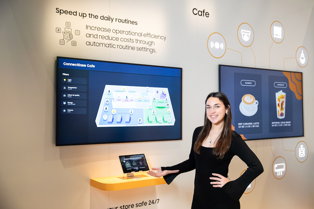 Samsung presenta en ISE 2024 la conectividad avanzada a través de SmartThings para sus pantallas B2B