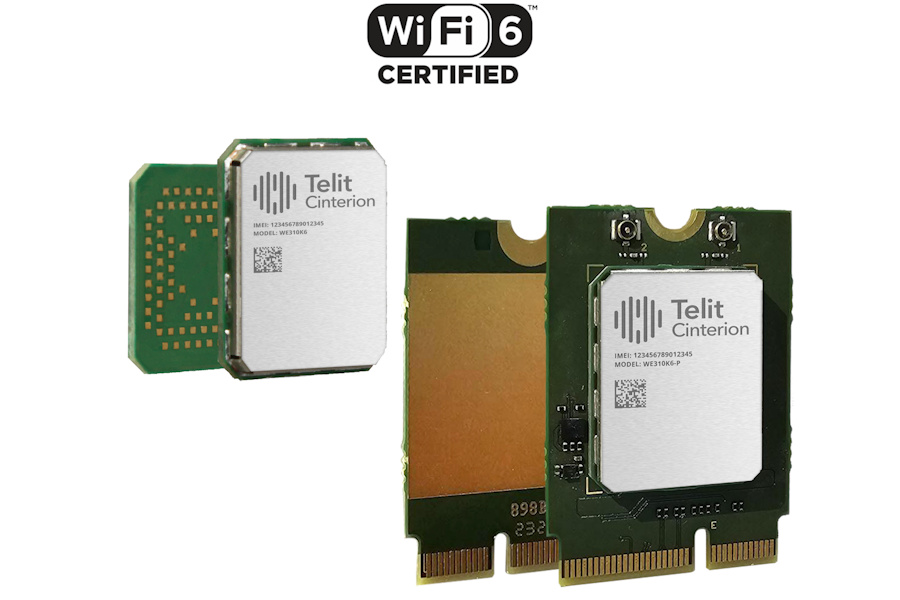 El nuevo módulo Telit Cinterion Wi-Fi 6/Bluetooth Low Energy agiliza el desarrollo y la comercialización de dispositivos inteligentes