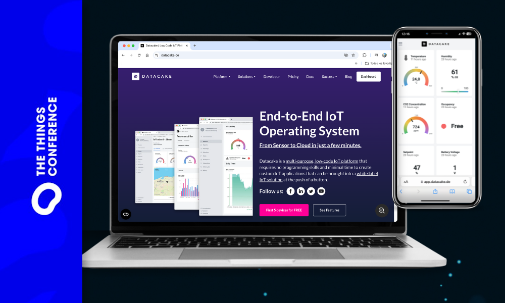 Datacake presenta en The Things Conference 2024 un servidor LoRaWAN integrado y nuevas funciones de seguimiento avanzado de activos en tiempo real