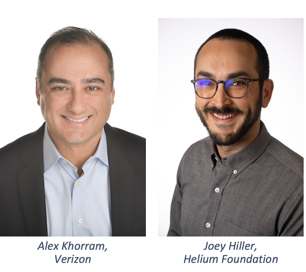 Alex Khorram de Verizon y Joey Hiller de Helium Foundation se unen a la Junta Directiva de LoRa Alliance para acelerar los despliegues de LoRaWAN en diversos tipos de redes