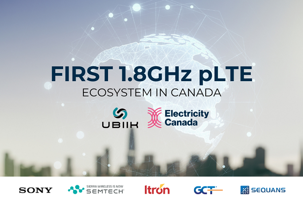 Ubiik y Electricity Canada lanzan el primer ecosistema LTE privado de 1,8 GHz para redes de servicios públicos avanzadas