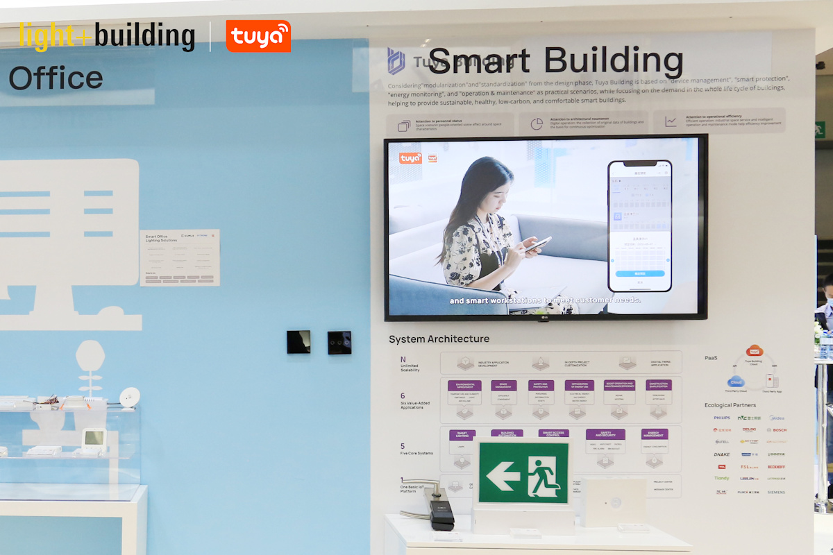Tuya Smart destacó las últimas soluciones de ahorro de energía inteligente en Light+Building 2022