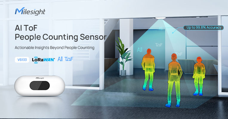 Lanzamiento de un nuevo sensor de recuento preciso de personas para edificios inteligentes y comercios minoristas