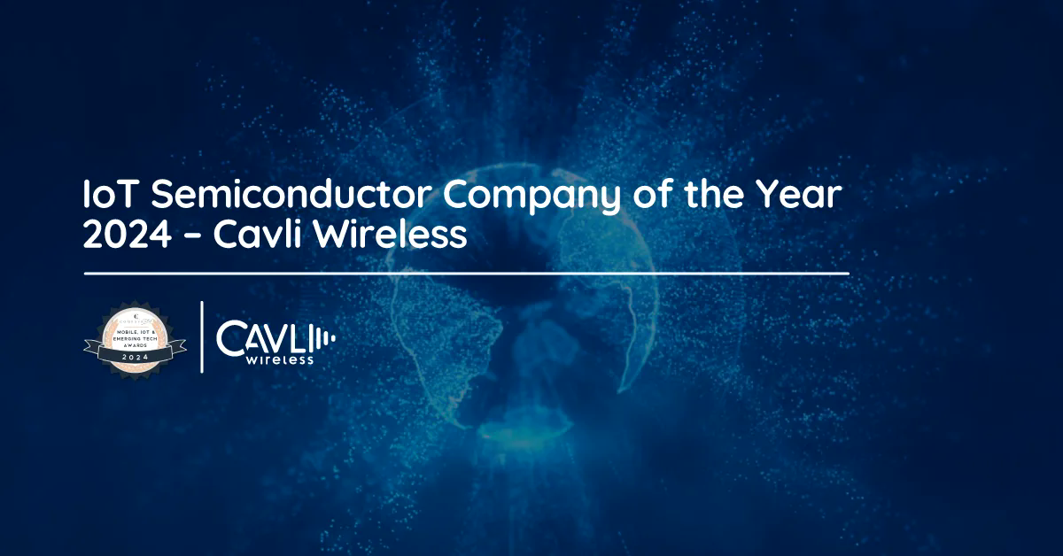 Cavli Wireless reconocida como Empresa de Semiconductores IoT del año 2024 por Compass Intelligence