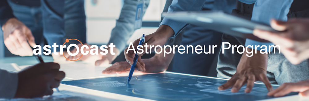 Astrocast lanza nuevas mejoras de su programa Astropreneur para probar la tecnología IoT por satélite