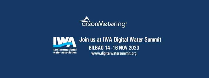 Arson Data Metering participa en el IWA Digital Water Summit