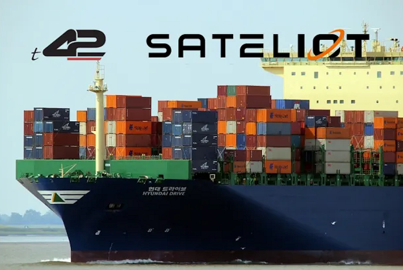 Sateliot y t42 abren camino con una solución de seguimiento marítimo IoT 5G basada en satélites