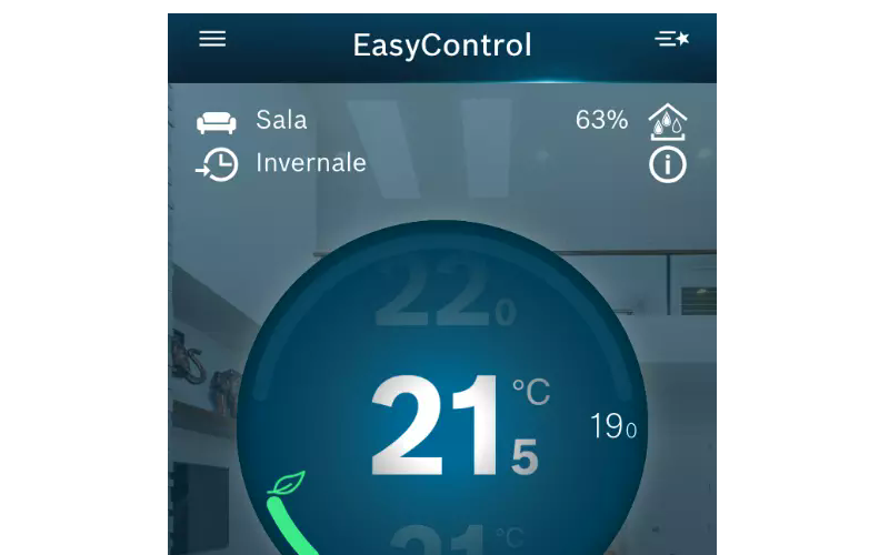 Bosch EasyControl, un controlador inteligente que garantiza la temperatura óptima en cada habitación del hogar
