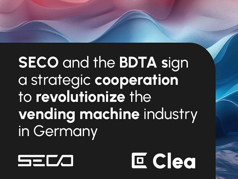 SECO y la BDTA firman una cooperación estratégica para revolucionar el sector de las máquinas expendedoras en Alemania