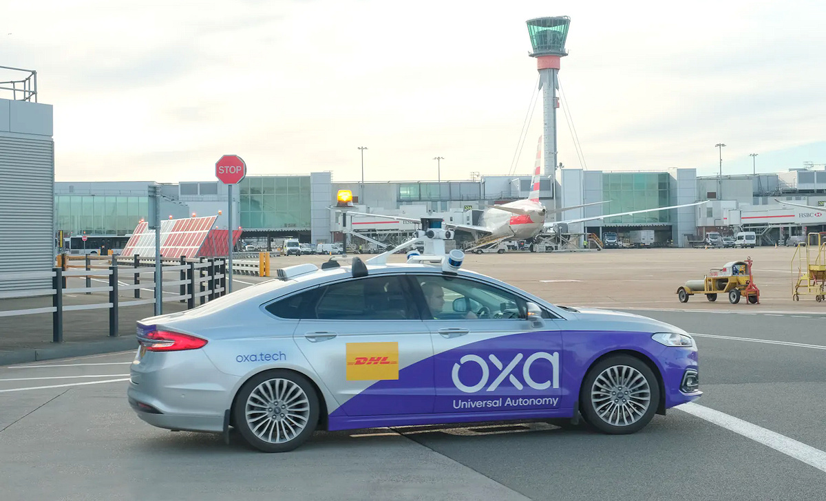 DHL se asocia con Oxa para un proyecto de vehículo autónomo en Heathrow