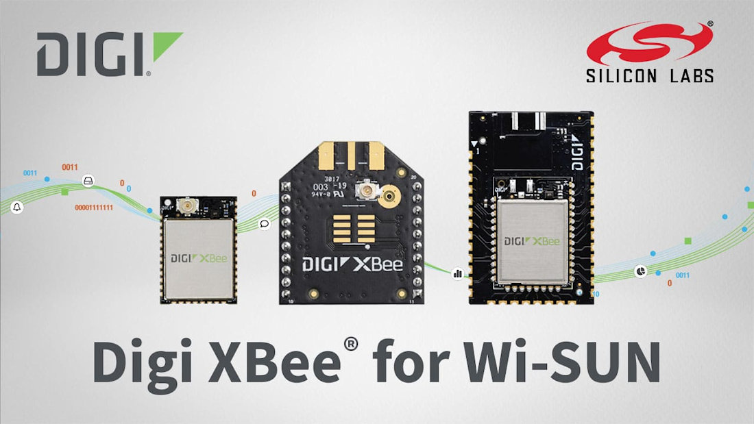 Digi International lanza Digi XBee for Wi-SUN para acelerar el despliegue de redes de malla seguras en IoT industrial y ciudades inteligentes