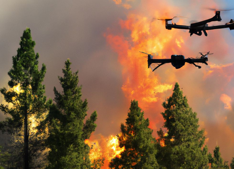 Crear redes de drones inteligentes para el control de incendios, el objetivo de un proyecto de investigación de la UPF y la Universidad de California