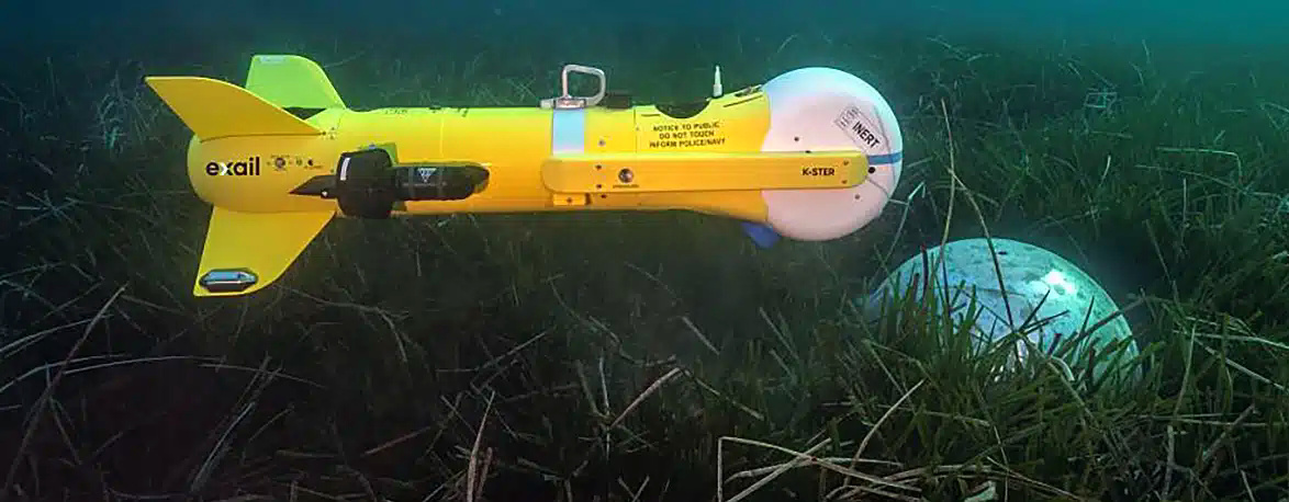 ST Engineering iDirect y Exail desarrollan drones submarinos para misiones antiminas de Bélgica y Países Bajos