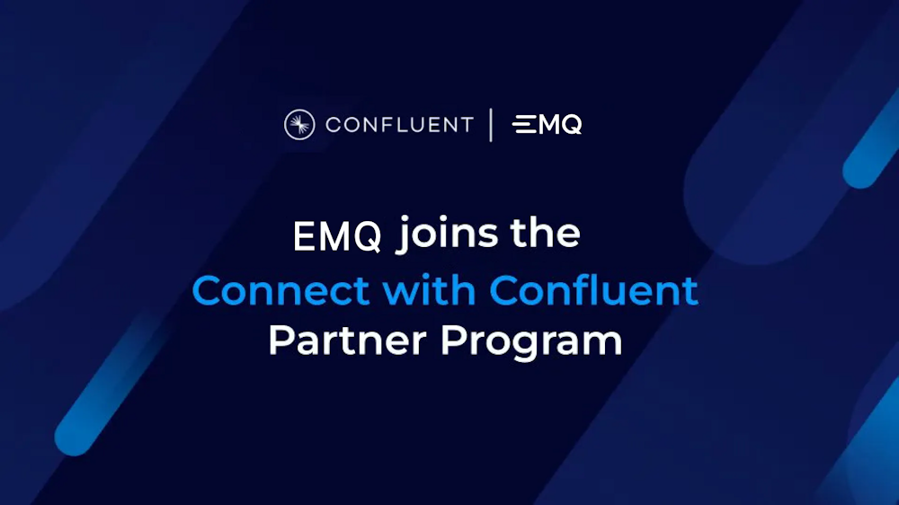 EMQ se une al programa de socios 'Connect with Confluent', mejorando los ecosistemas de datos IoT en la nube
