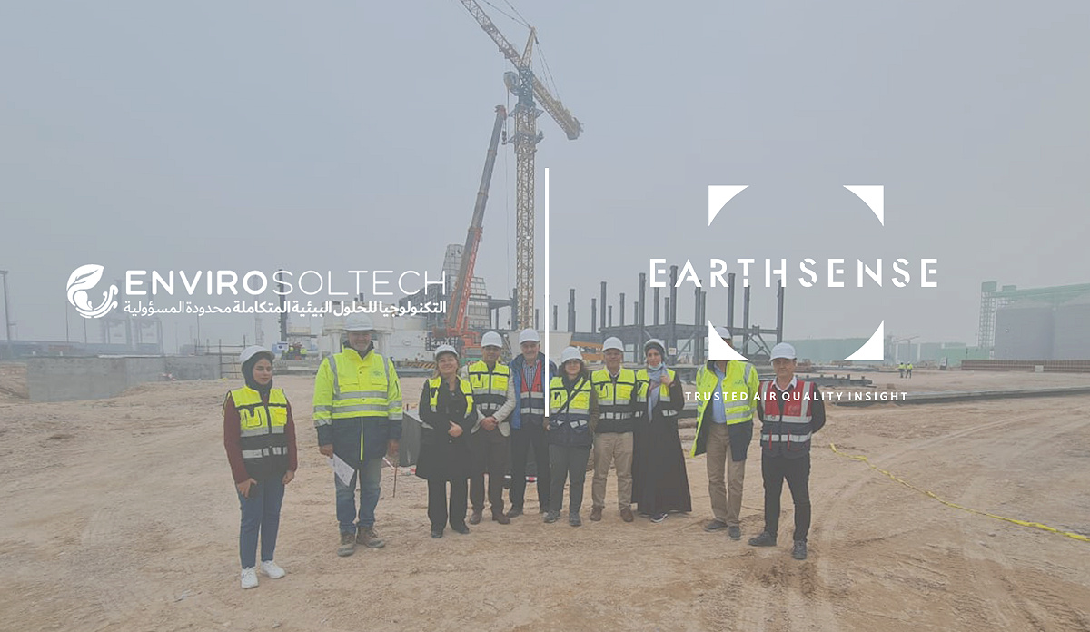 EarthSense se asocia con EnviroSOLTECH para llevar su monitorización de la calidad del aire a Iraq