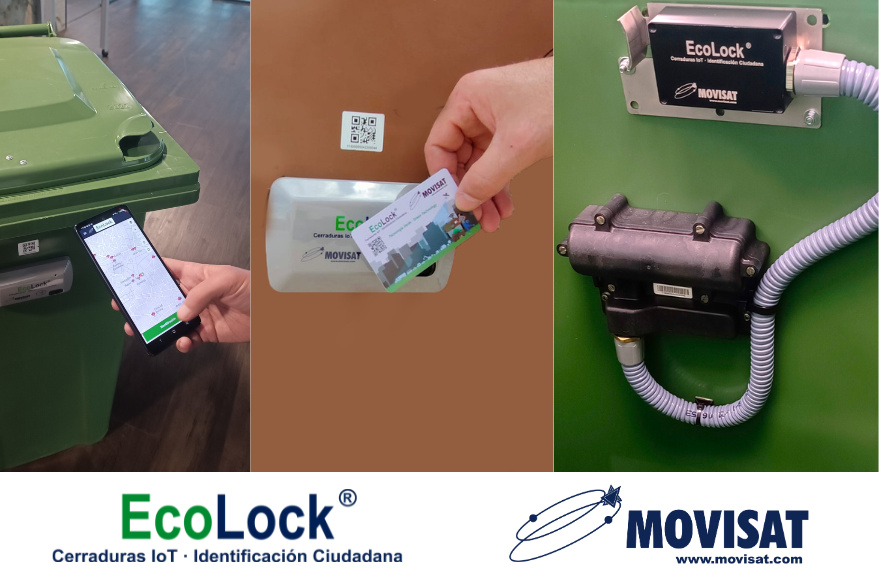 EcoLock, cerraduras inteligentes Made in Spain para contenedores de residuos
