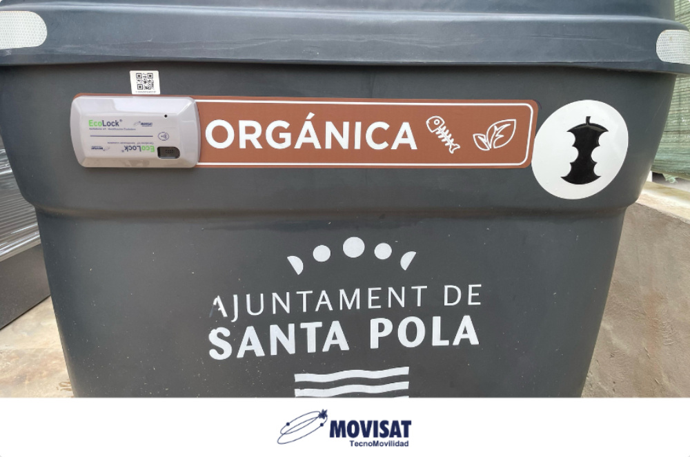MOVISAT impulsa la digitalización de la gestión de residuos con EcoSAT y EcoLock