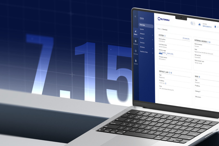 RutOS 7.15 facilita la integración de sensores M-Bus y optimiza el envío de datos