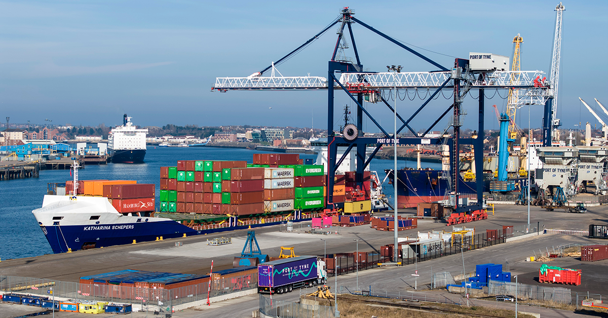 El 5G privado impulsa la digitalización industrial en Port of Tyne