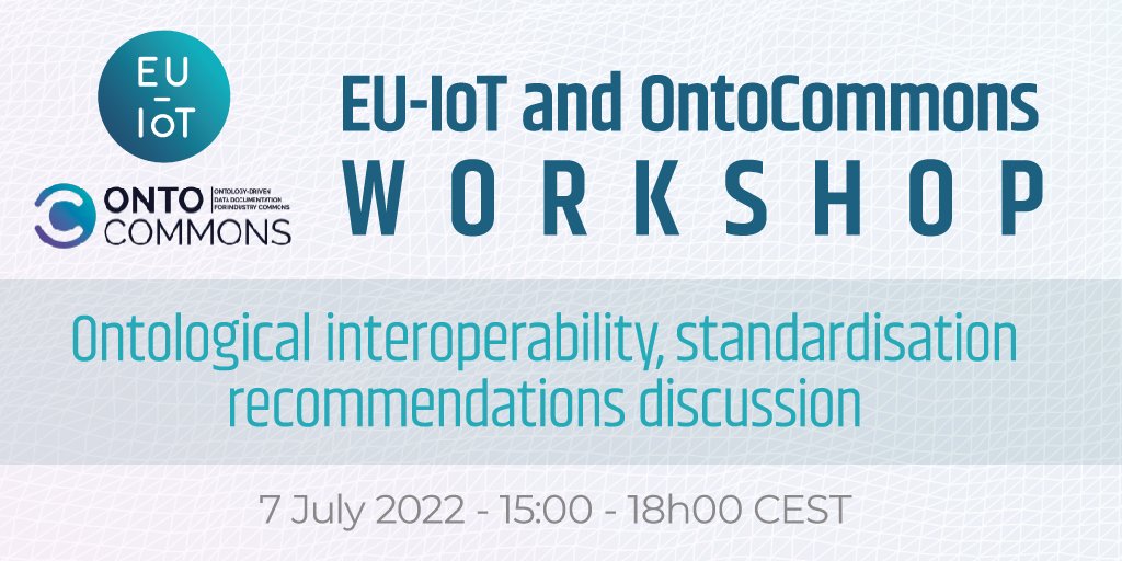 Informe del taller EU-IoT y OntoCommons