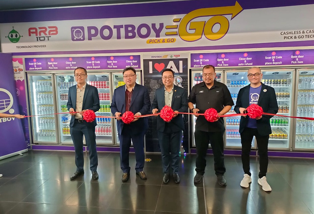 ARB IOT colabora con Potboy para poner en marcha máquinas Pick-N-Go potenciadas por IA en estaciones MRT