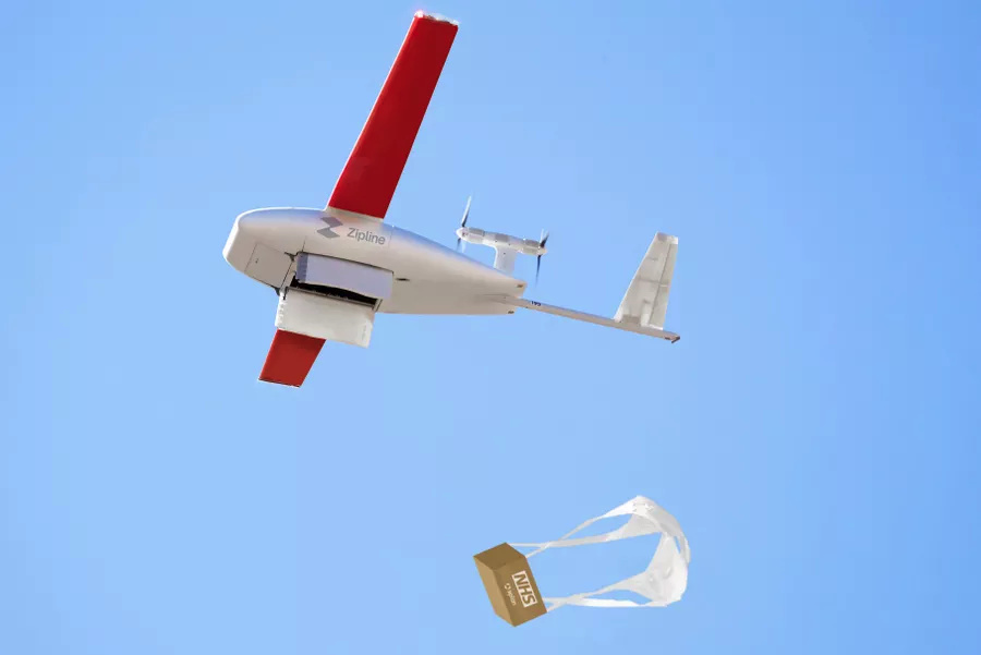 El National Health Service del Reino Unido amplía su programa de entrega de suministros médicos críticos mediante drones con Apian y Zipline