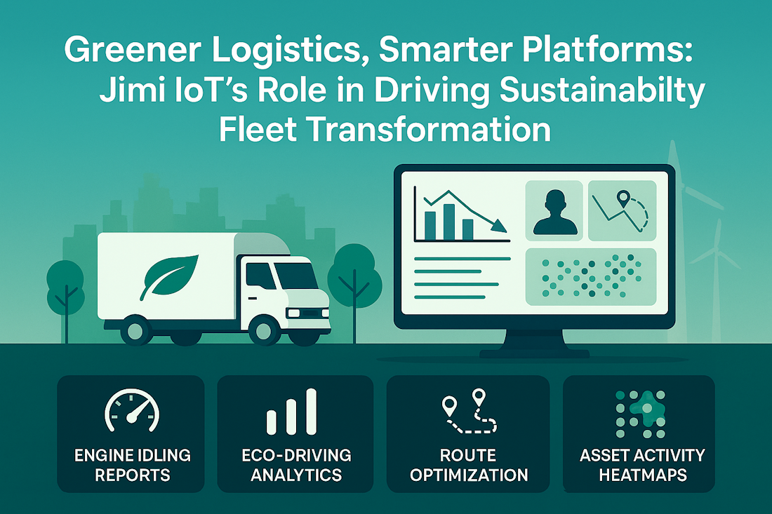 JimiIoT impulsa la sostenibilidad logística con su plataforma Tracksolid Pro