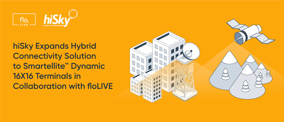 hiSky y floLIVE amplían la conectividad híbrida para IoT industrial con integración satelital y celular