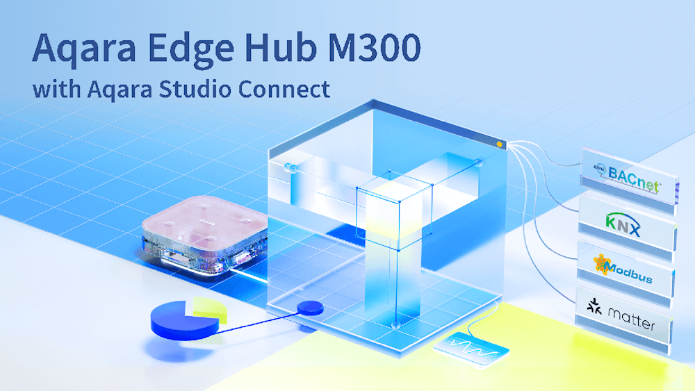 Aqara lanza Edge Hub M300 y Studio Connect para integradores profesionales de domótica