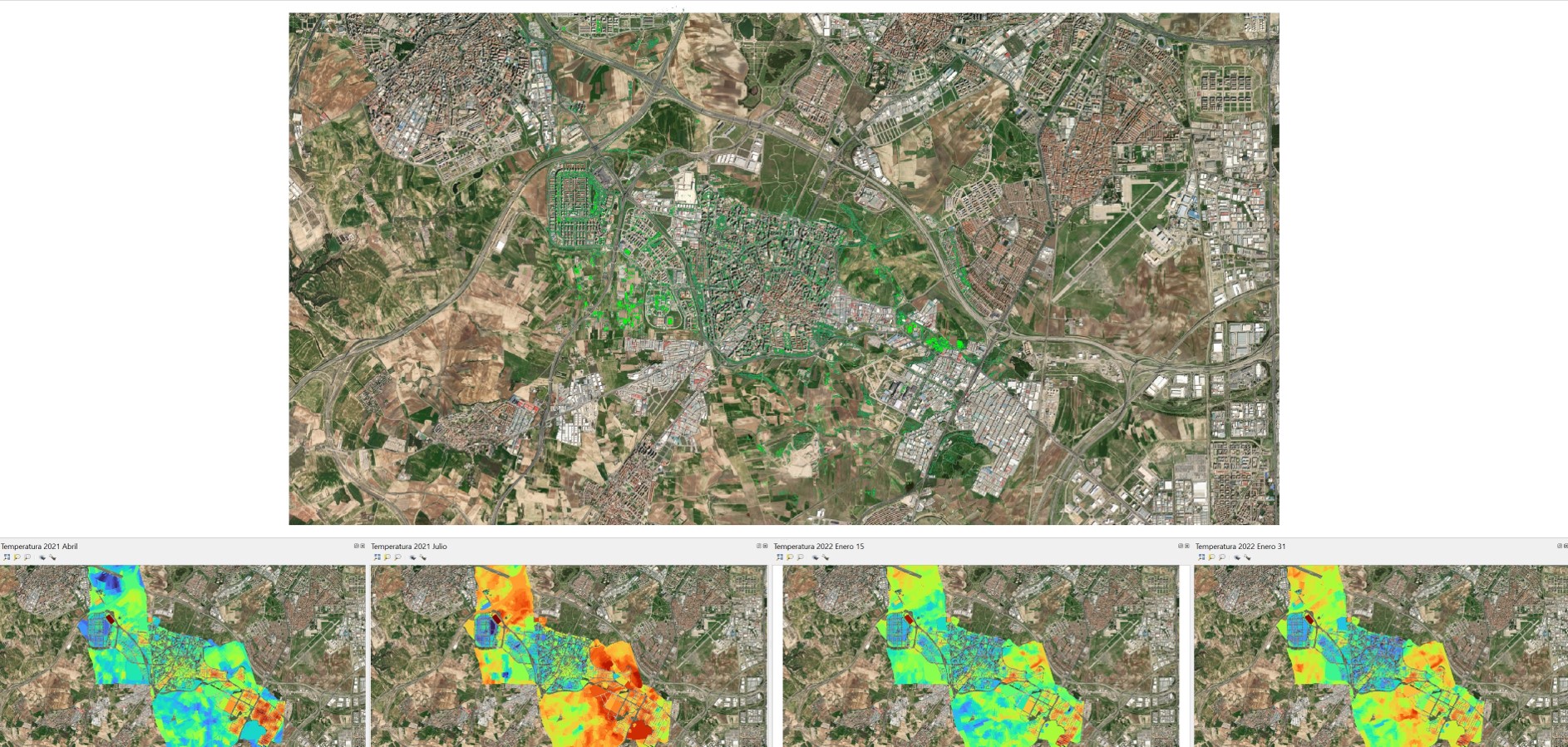 Vodafone y OHLA utilizarán tecnología geoespacial e inteligencia artificial para optimizar la gestión de las zonas verdes urbanas 