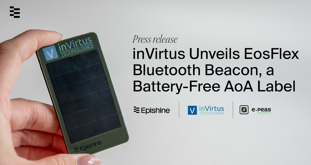 inVirtus presenta EosFlex, el beacon industrial que funciona solo con luz interior