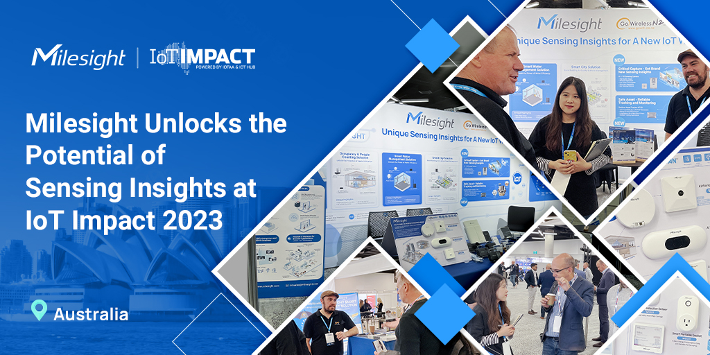 Milesight desvela el potencial de los sensores de detección en IoT Impact 2023 con productos y soluciones IoT avanzados