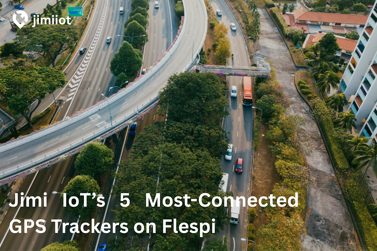 Flespi identifica los cinco rastreadores GPS más confiables de Jimi IoT en el mercado global