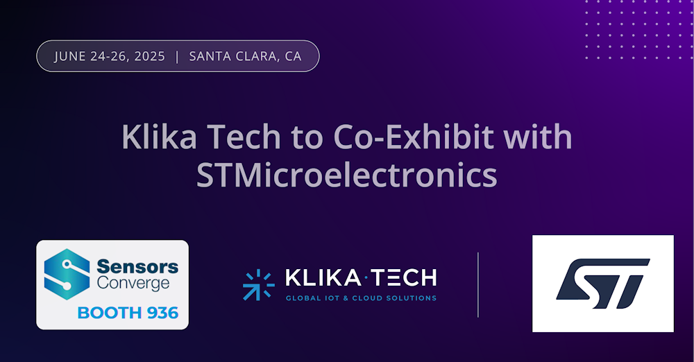 Klika Tech y STMicroelectronics llevan el IoT urbano al siguiente nivel con Amazon Sidewalk