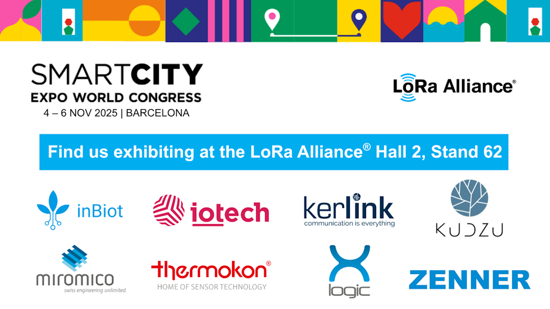 LoRaWAN amplía su presencia en smart cities y se consolida como la tecnología LPWAN de crecimiento más rápido para casos de uso urbanos