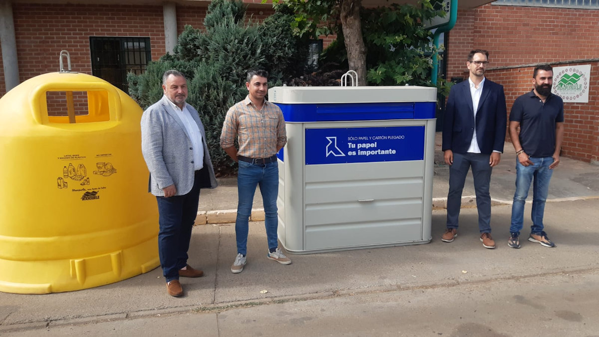 La Diputación de León lleva al sur de la provincia la revolución digital para la recogida selectiva de residuos