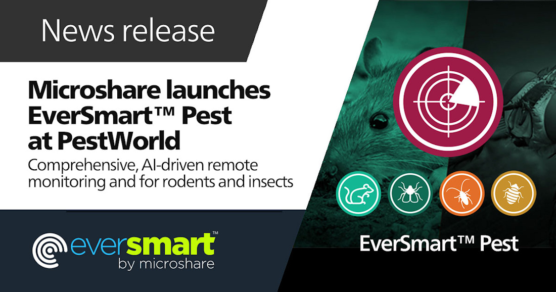 Microshare lanza EverSmart Pest, una solución IoT integral para el control inteligente de plagas Microshare lanza EverSmart Pest, una solución IoT integral para el control inteligente de plagas