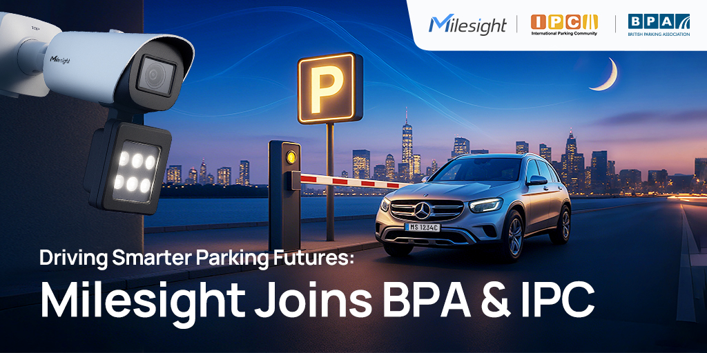 Milesight se incorpora a la BPA y la IPC para reforzar su papel en el aparcamiento inteligente del Reino Unido
