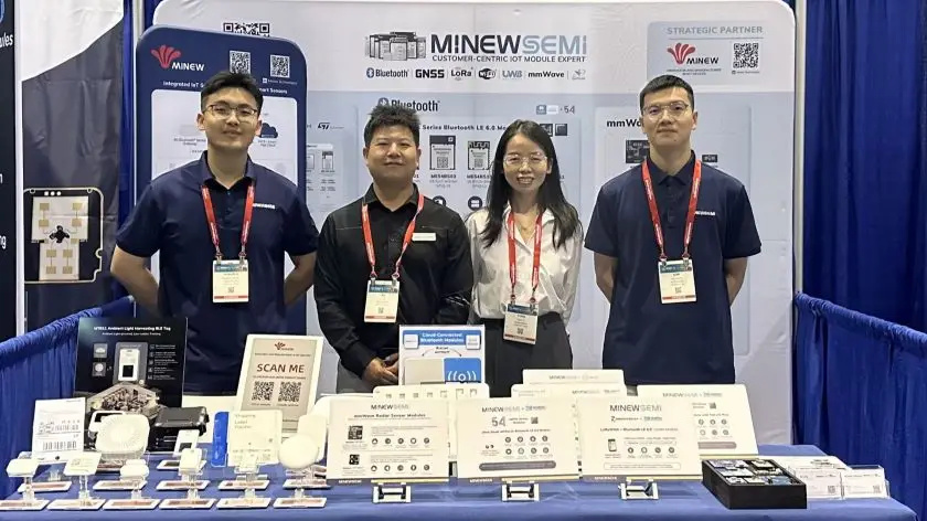 Minew presentó sus últimas soluciones IoT en Sensors Converge 2025