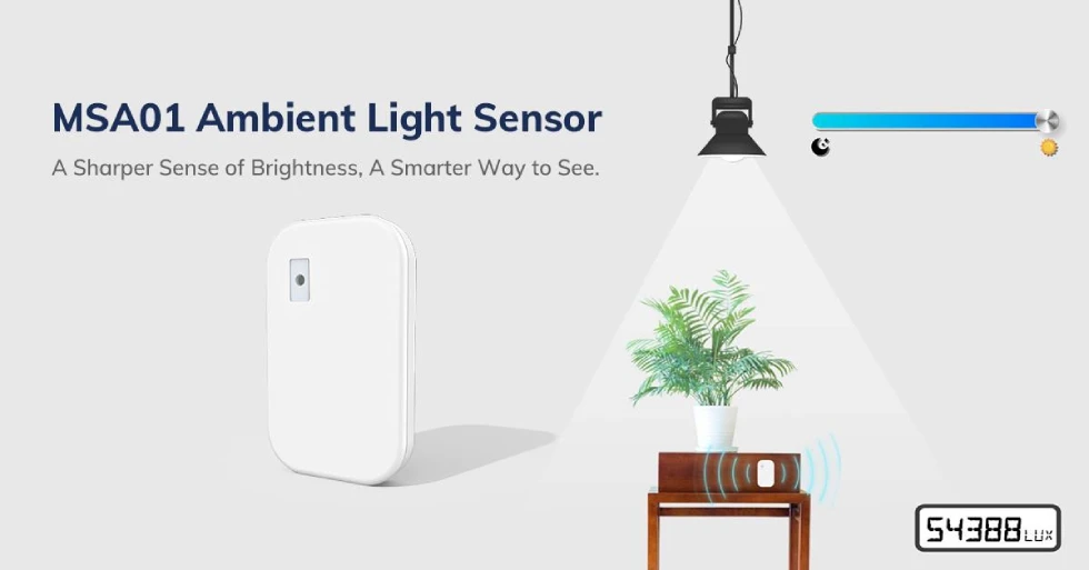 Minew lanza el sensor de luz ambiental MSA01 para entornos industriales y comerciales