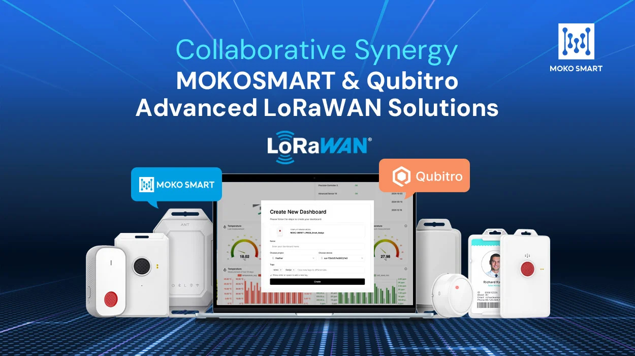 MOKOSMART y Qubitro revolucionan la integración de soluciones LoRaWAN