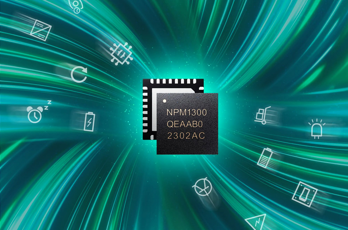 Nordic Semiconductor lanza el circuito integrado de gestión de energía multifunción nPM1300 y un kit de evaluación