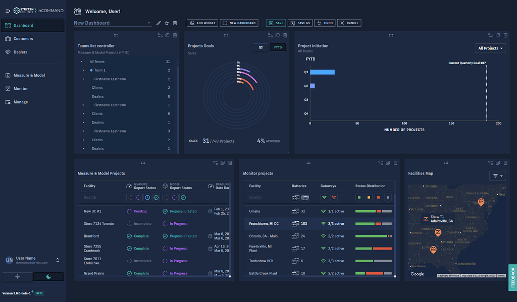 Stryten Energy impulsa la gestión energética con la nueva versión de su plataforma IoT inCOMMAND