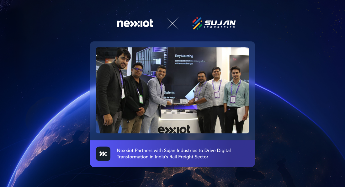 India acelera hacia el ferrocarril inteligente con el despliegue de 1.100 dispositivos IoT de Nexxiot