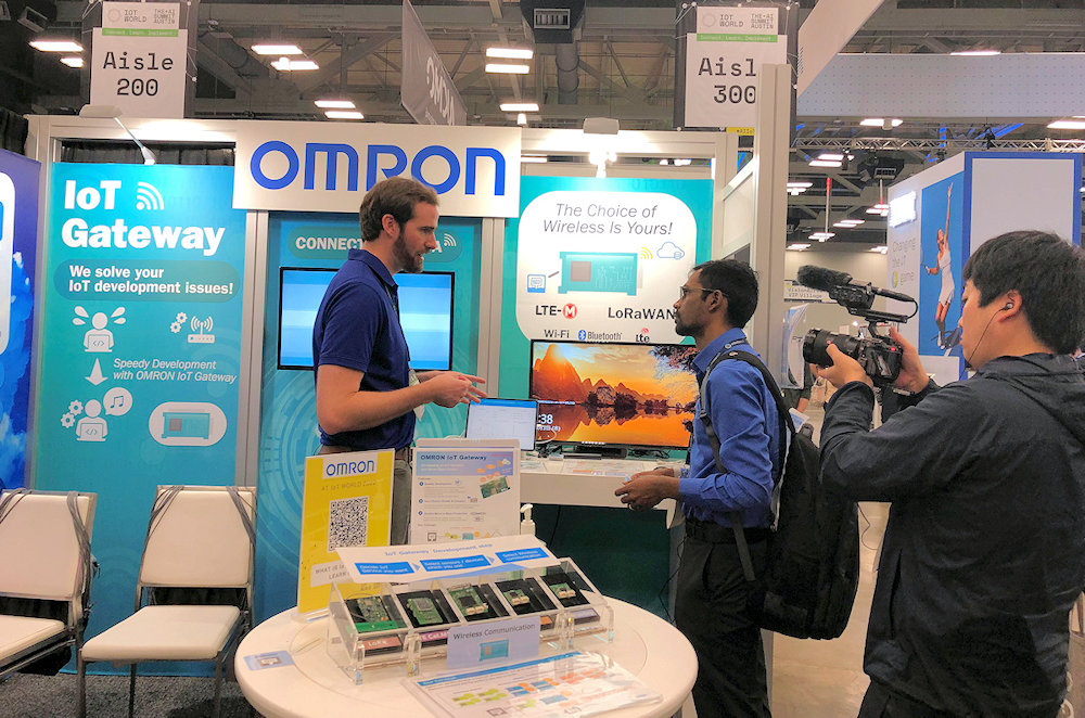 OMRON presenta por primera vez en Estados Unidos, en el  IoT World 2022, un sensor meteorológico inalámbrico y una pasarela IoT