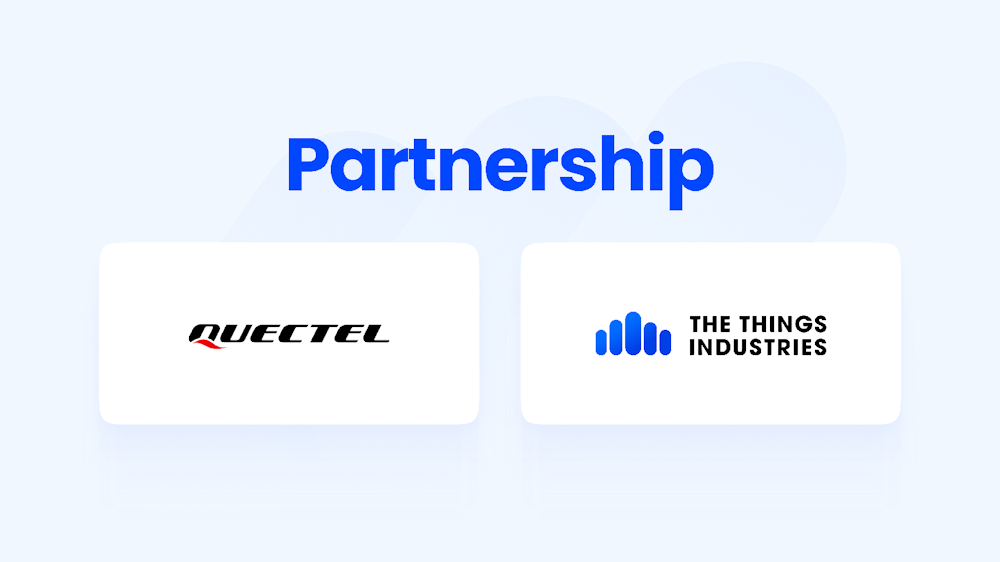 Quectel y The Things Industries anuncian una alianza para impulsar la gestión de servicios de módulos mediante la integración de LoRaWAN