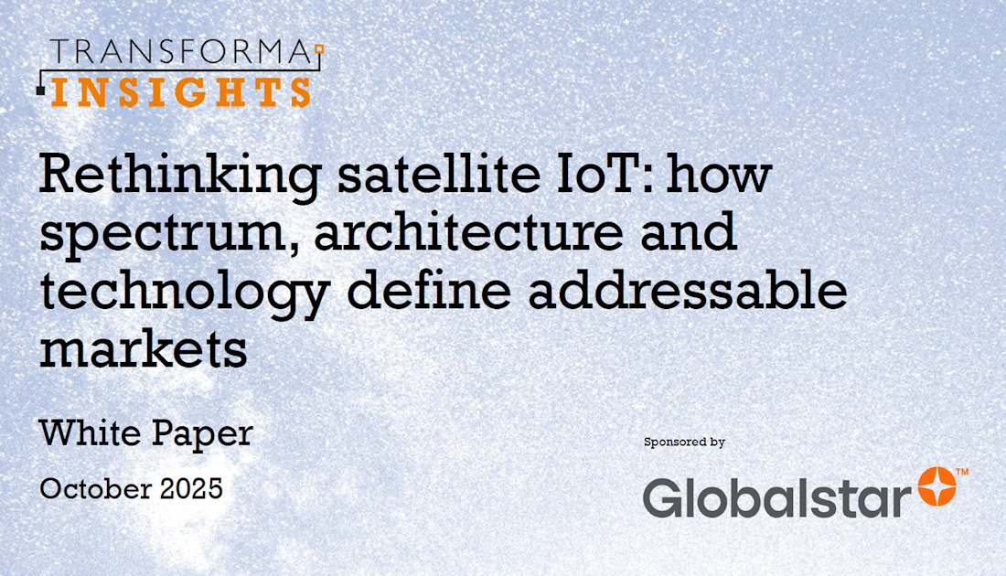 Transforma Insights y Globalstar replantean la segmentación del IoT satelital Transforma Insights y Globalstar replantean la segmentación del IoT satelital