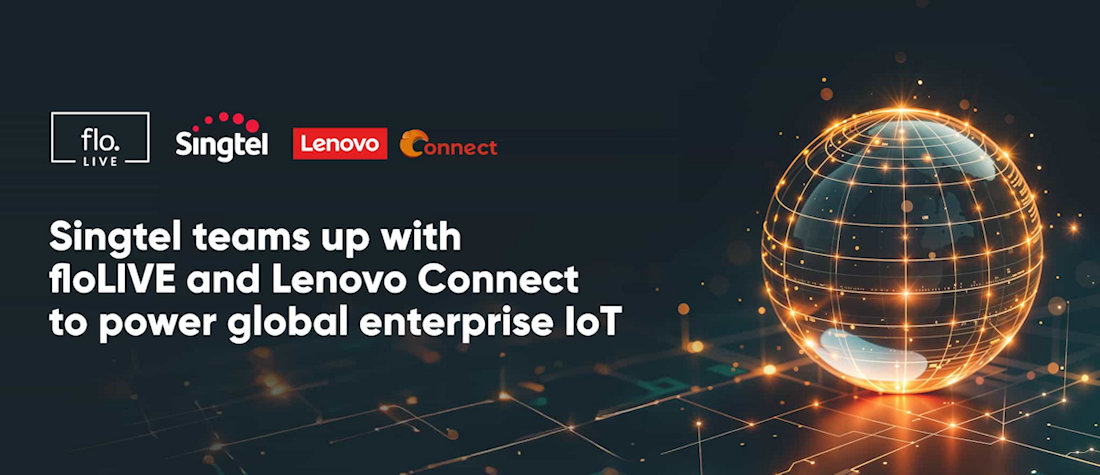 Singtel lanza solución global de conectividad IoT junto a floLIVE y Lenovo Connect